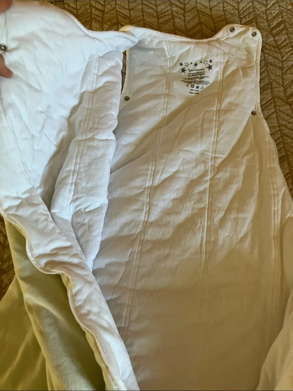 BABY IN A BAG • organic cotton camping SleepSack